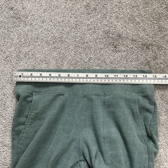 Columbia Leggings Womens Medium Green Capri Pockets Slim Outdoor Gym Running - Picture 6 of 14